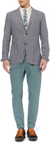 Thumbnail for your product : Hentsch Man Slim-Fit Unstructured Linen and Cotton-Blend Blazer