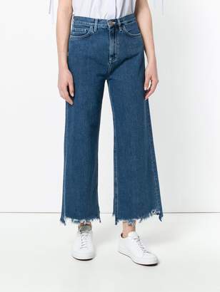 MiH Jeans cropped wide-leg jeans
