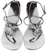 Thumbnail for your product : Giuseppe Zanotti Embellished Thong Sandals