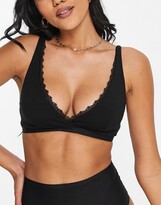 Thumbnail for your product : People Tree soft bralet in cotton blend
