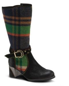 leather hunter boots