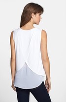 Thumbnail for your product : Kenneth Cole New York 'Audrey' Paneled Back Knit Top (Regular & Petite)