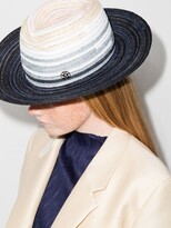 Thumbnail for your product : Maison Michel Blue Virginie Straw Hat