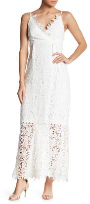 OnTwelfth Lace Partially Lined Maxi Dress