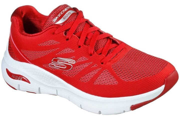 red skechers shoes