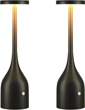AirPartyPros Cordless Table Lamps Set Of 2Small Rechargeable Lamps Battery Operated Lamp Waterproof For Outdoor PatioHome DinnerRestaurant DiningBarPortable W