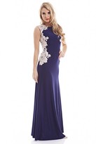 Thumbnail for your product : AX Paris Contrast Side Slinky Maxi Dress
