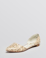 Thumbnail for your product : Alice + Olivia Pointed Toe Flats - Hilary d'Orsay