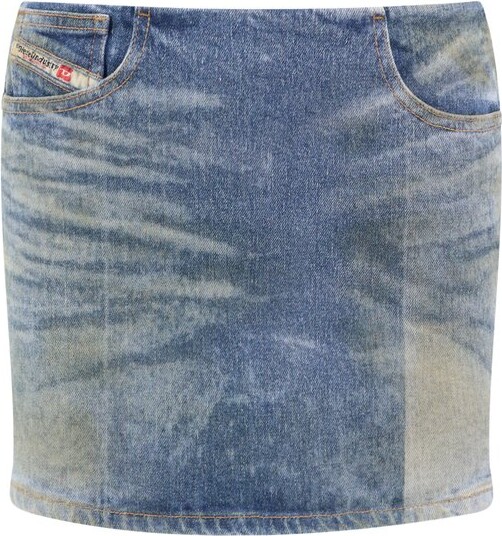 Diesel De Pra Mini Denim Skirt