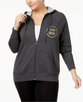 Ideology Plus Size Bridal Party Hoodie, Created for Macy's