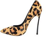 Thumbnail for your product : Casadei Leopard Blade Court Shoes