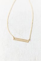 Thumbnail for your product : Urban Outfitters Delicate Cutout Bar Necklace