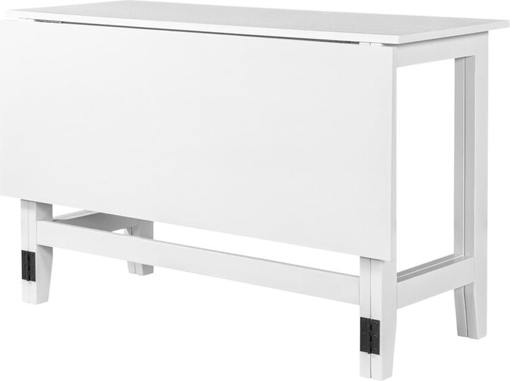 AOOLIVE Farmhouse Wood Extendable Dining Table with Drop Leaf ShopStyle