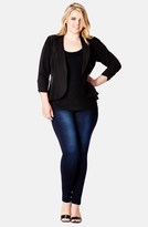 Thumbnail for your product : City Chic Lace Back Jacket (Plus Size)