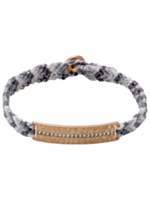 Thumbnail for your product : Pilgrim Pretty Grey And White String Bracelet