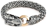 Thumbnail for your product : John Hardy 18k Gold Silver Large Scaly Dragon Bracelet