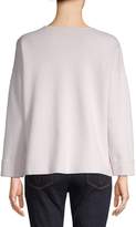 Thumbnail for your product : Eileen Fisher Classic Cotton Blend Top
