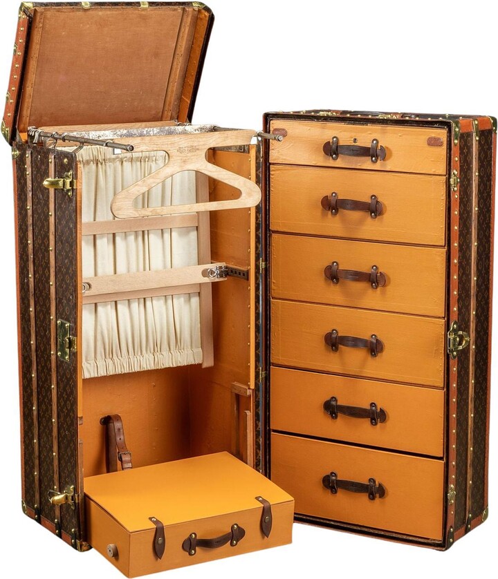 Louis Vuitton Malle Armoire Paris Ca. 1935.