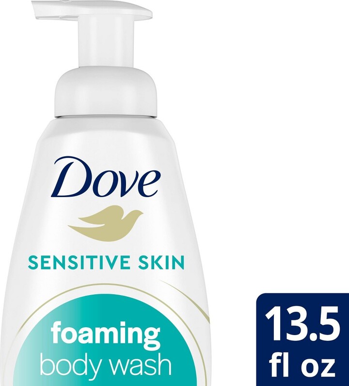 Dove Beauty Sensitive Skin SulfateFree Shower Foam Body Wash 13.5 fl