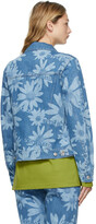 Thumbnail for your product : Marc Jacobs Heaven Blue Denim Laser Floral Jacket