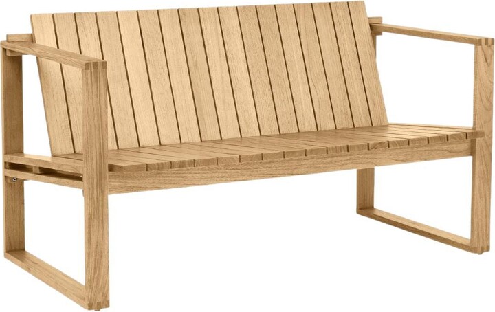 Bodil Kjaer Outdoor 'bk12' Lounge Sofa In Teak For Carl Hansen & Son