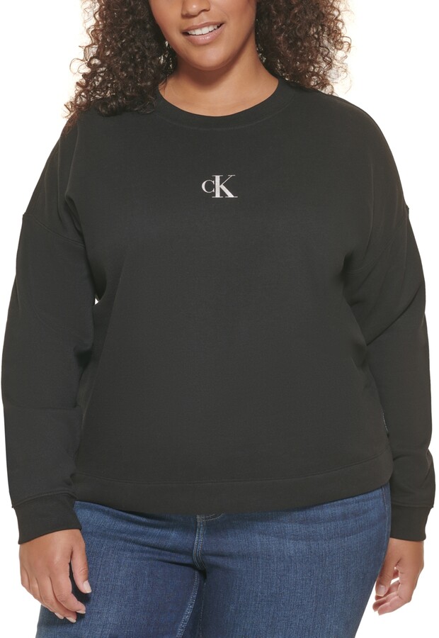 Calvin Klein Logo Sweatshirt | Shop the world's largest collection 