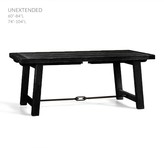Thumbnail for your product : Pottery Barn Benchwright Extending Dining Table - Gray Wash