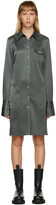 Thumbnail for your product : Peter Do SSENSE Exclusive Grey Long Shirt Dress