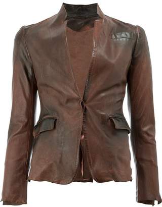 Numero 10 leather blazer