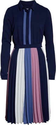 1901 Colorblock Midi Dress