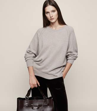 Reiss Albany Oversized Cashmere Jumper
