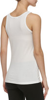 Thumbnail for your product : Ella Moss Fitted Knit Tank, White