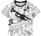Thumbnail for your product : Dolce & Gabbana Mini Me graphic T-shirt - Jazz