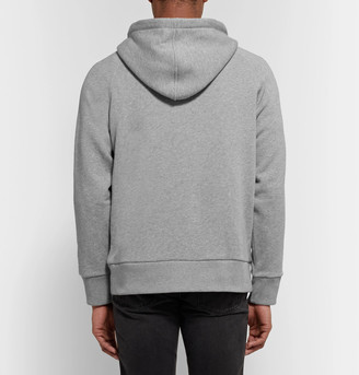 Gucci Oversized Webbing-Trimmed Loopback Cotton-Jersey Hoodie