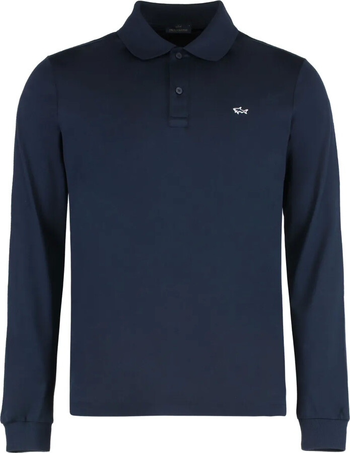 Paul & Shark Long-Sleeve Polo Shirt