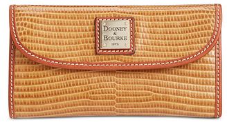 Dooney & Bourke Lizard-Embossed Continental Clutch Wallet, A Macy's Exclusive Style