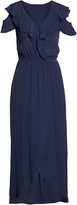 Thumbnail for your product : Fraiche by J Cold Shoulder Maxi Dress