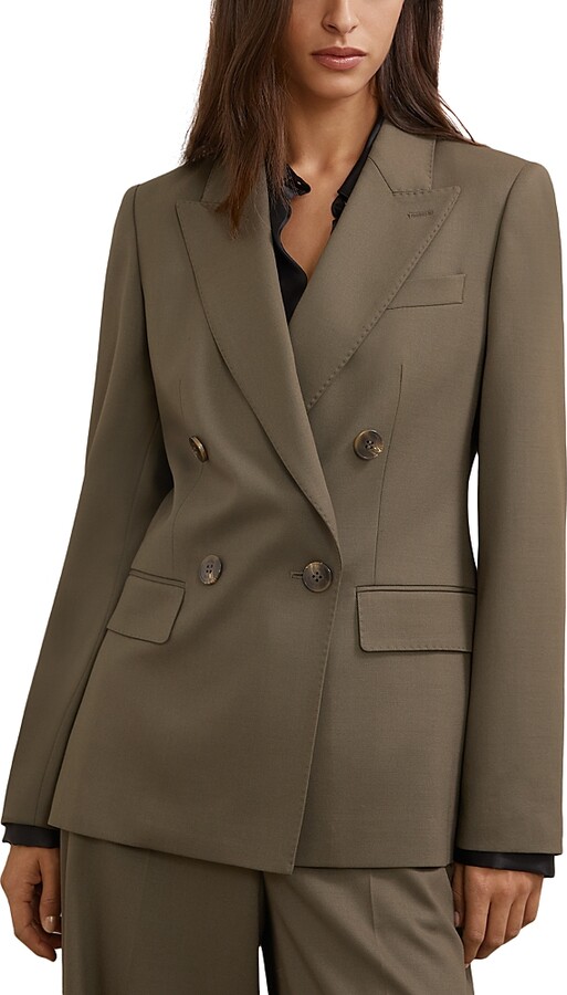 Reiss Solene Double Breasted Blazer