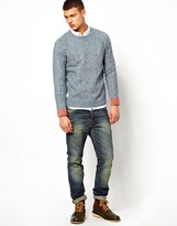 Thumbnail for your product : Native Youth Cable Jumper With Contrast Cuff