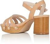 Thumbnail for your product : Barneys New York WOMEN'S MONICA LEATHER PLATFORM SANDALS