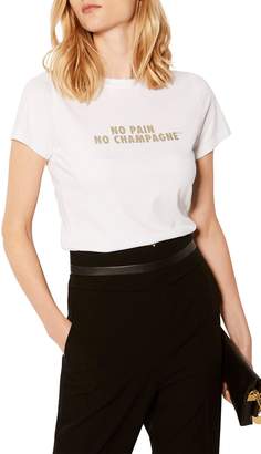 Karen Millen No Pain No Champagne Tee
