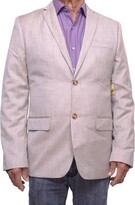 Thumbnail for your product : Perry Ellis Men's Linen Two Button Notch Lapel Texture Jacket