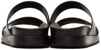 Ann Demeulemeester Black Vachetta Nero Sandals