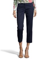 Thumbnail for your product : Tahari navy yard stretch cotton 'Sloane' cropped pants