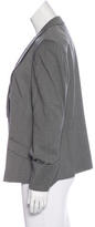 Thumbnail for your product : Armani Collezioni Wool-Blend Structured Blazer w/ Tags