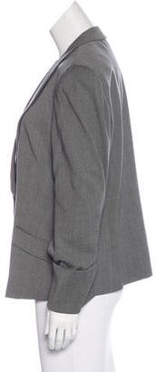 Armani Collezioni Wool-Blend Structured Blazer w/ Tags