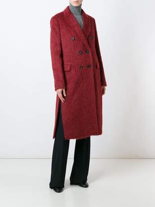 Brunello Cucinelli double-breasted mid-length coat