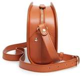 Thumbnail for your product : A.P.C. Sac Demi Lune Leather Crossbody Bag