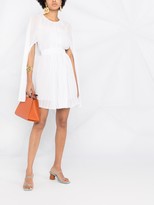 Thumbnail for your product : Emilio Pucci Georgette cape-style dress