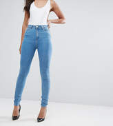 Thumbnail for your product : ASOS Tall Ridley High Waist Skinny Jeans In Harry Lightwash Blue